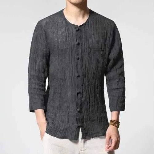 100%Cotton Solid Button Up Shirts