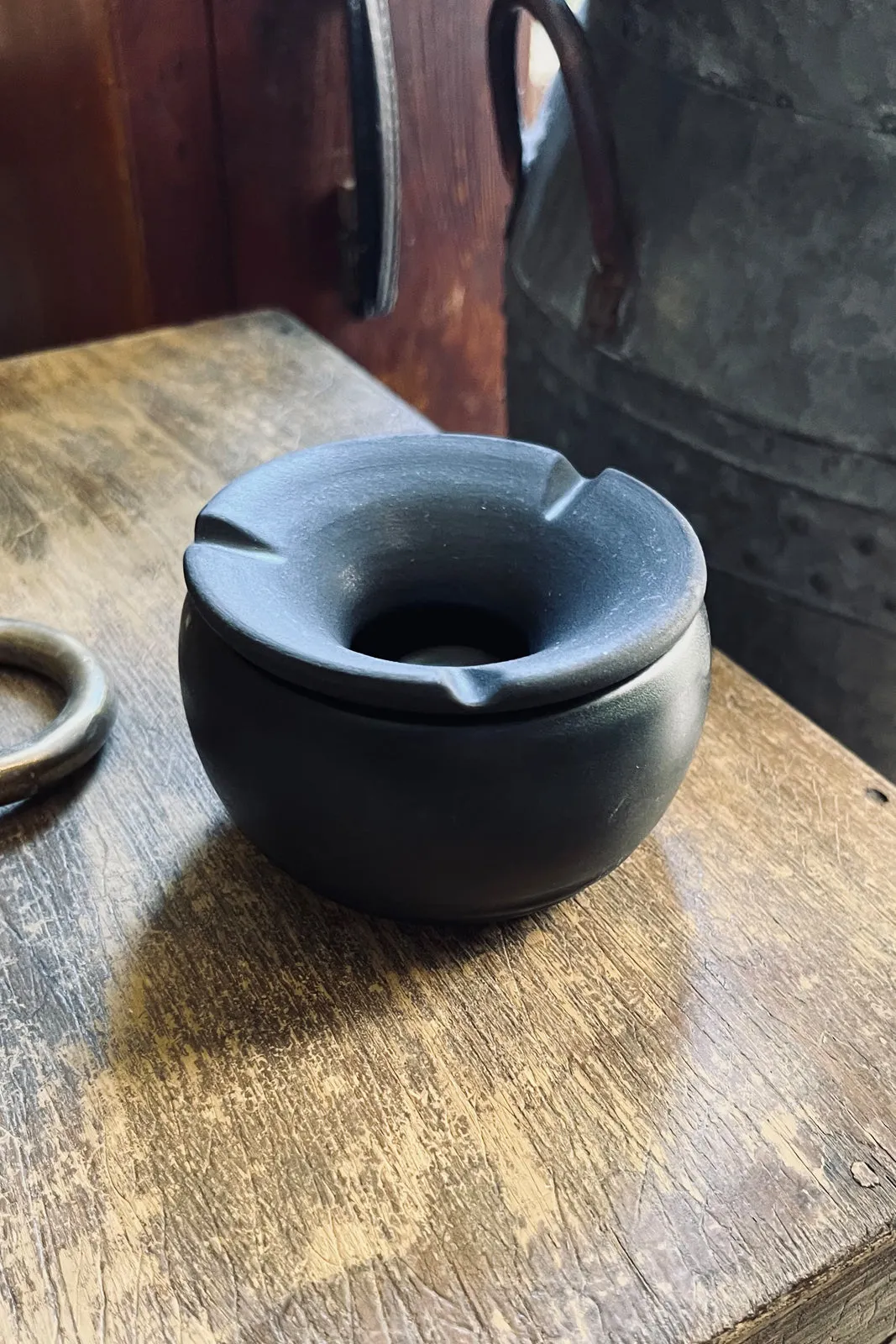 Ashtray Small Black