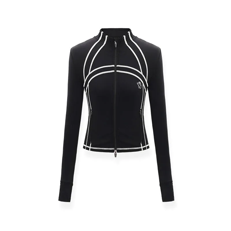 Black Walking Bodysuit Jacket