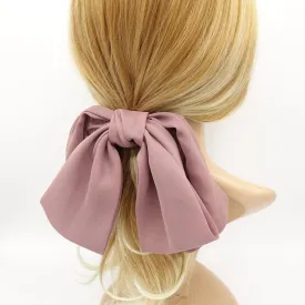 chiffon hair bow, stylish hair bows for women