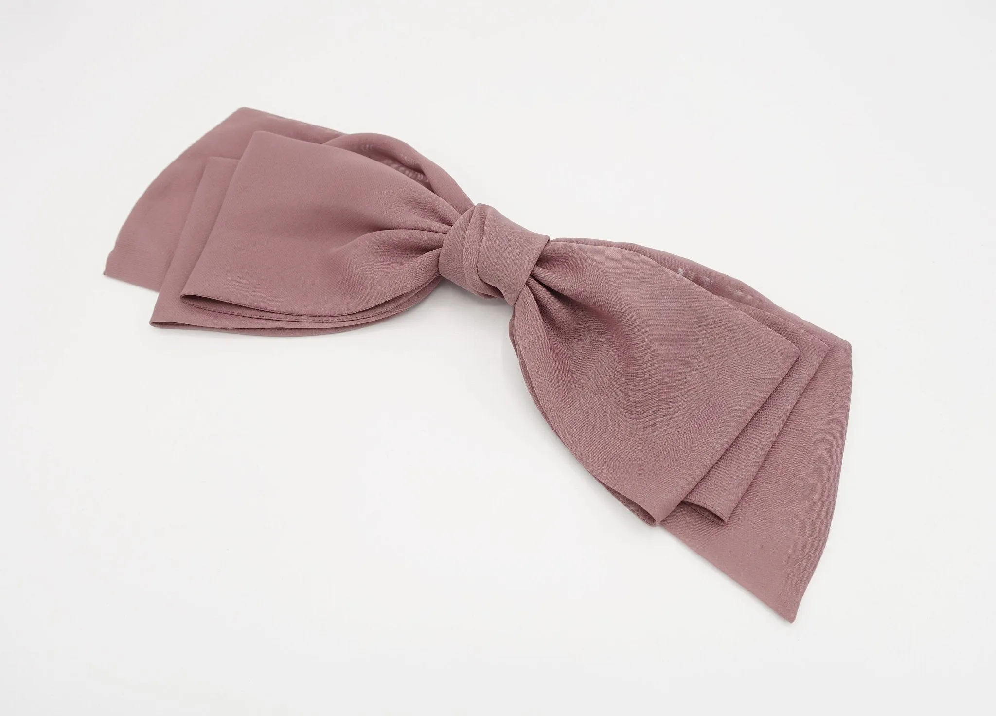 chiffon hair bow, stylish hair bows for women