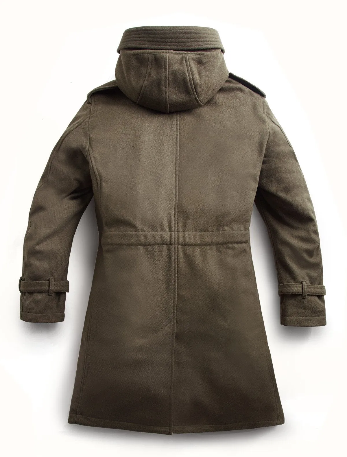 COAT 5 - Helvellyn Wool Twill Olive