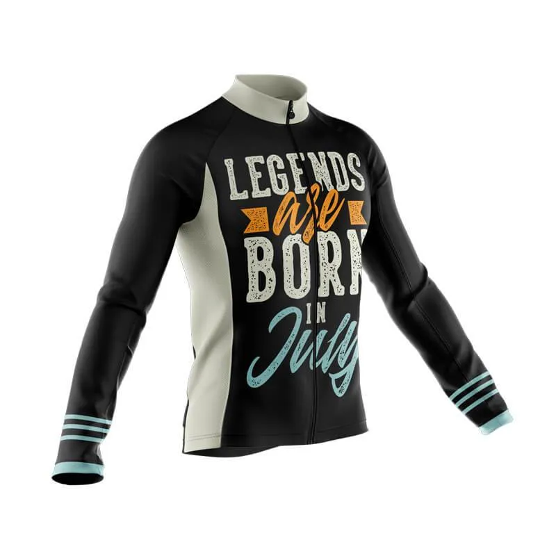 Legends are Born in July Thermal Club Jersey (Black)