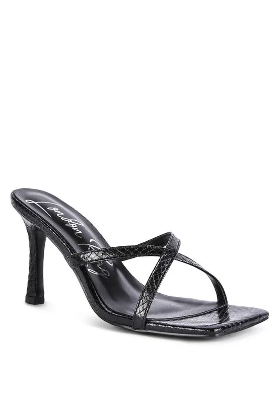 Muriel Cross Strap Sandals