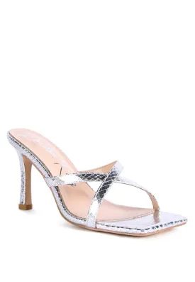 Muriel Cross Strap Sandals