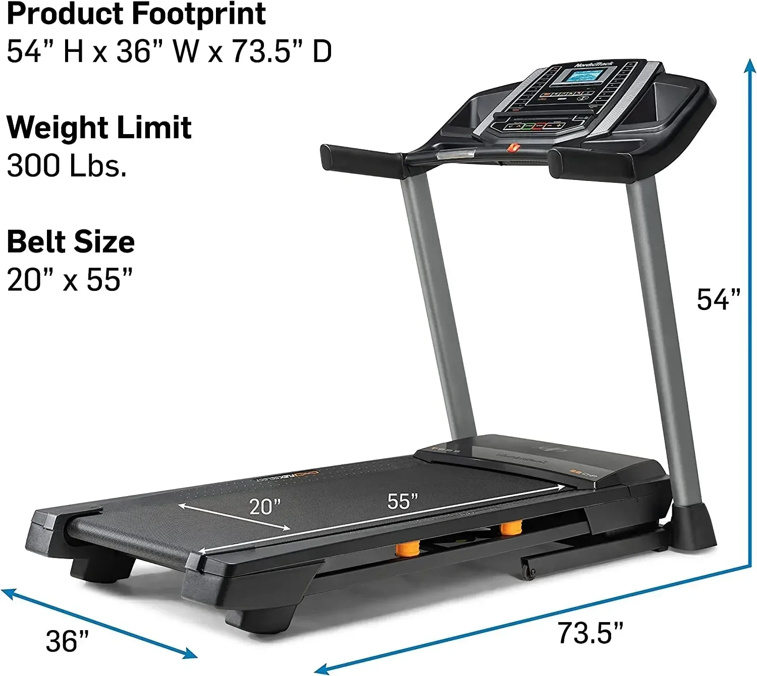 Nordic Track T Series Treadmills