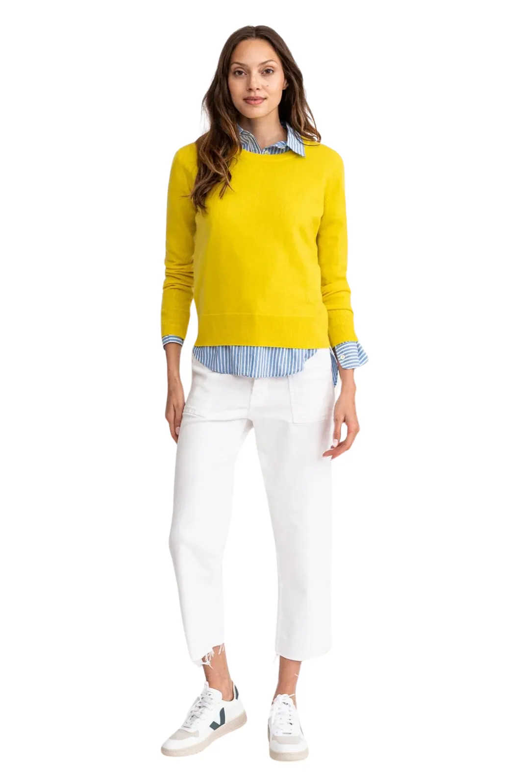 Patchwork Pullover, Lemonade