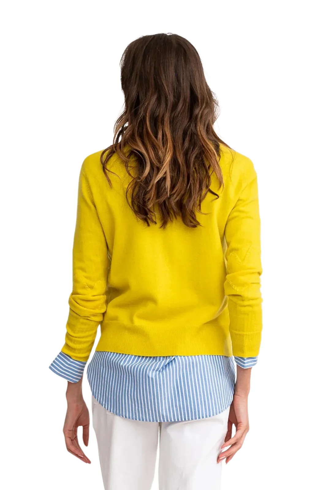 Patchwork Pullover, Lemonade