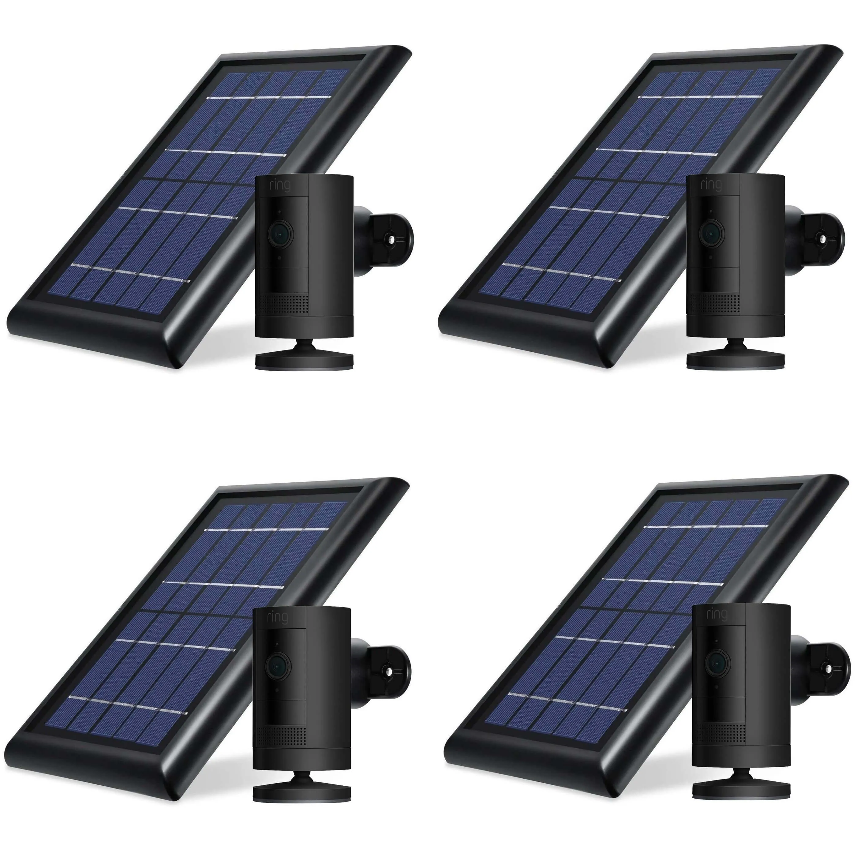 Ring Stick Up Cam Battery   Solar Panel Bundle | Brand New