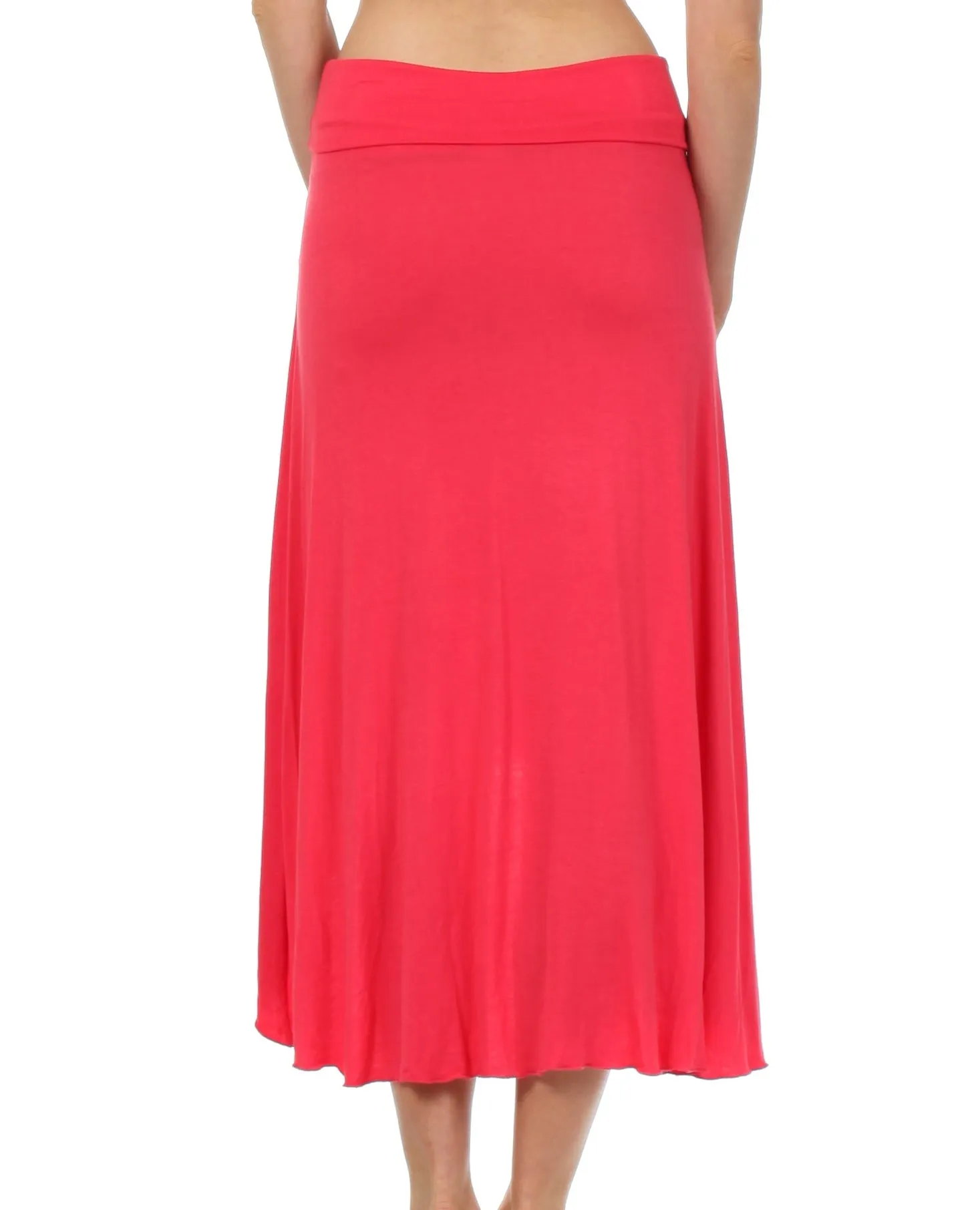 Sakkas Soft Jersey Feel Solid Color Strapless High Low Dress / Skirt