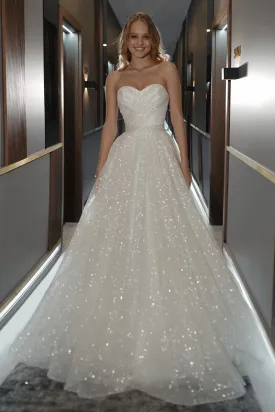 Sparkling Divinity Strapless Wedding Dress